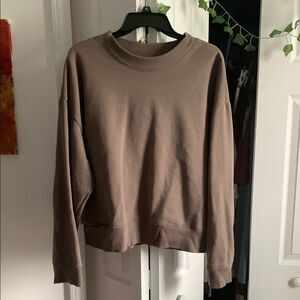 Casual Brown Women's Sweater
